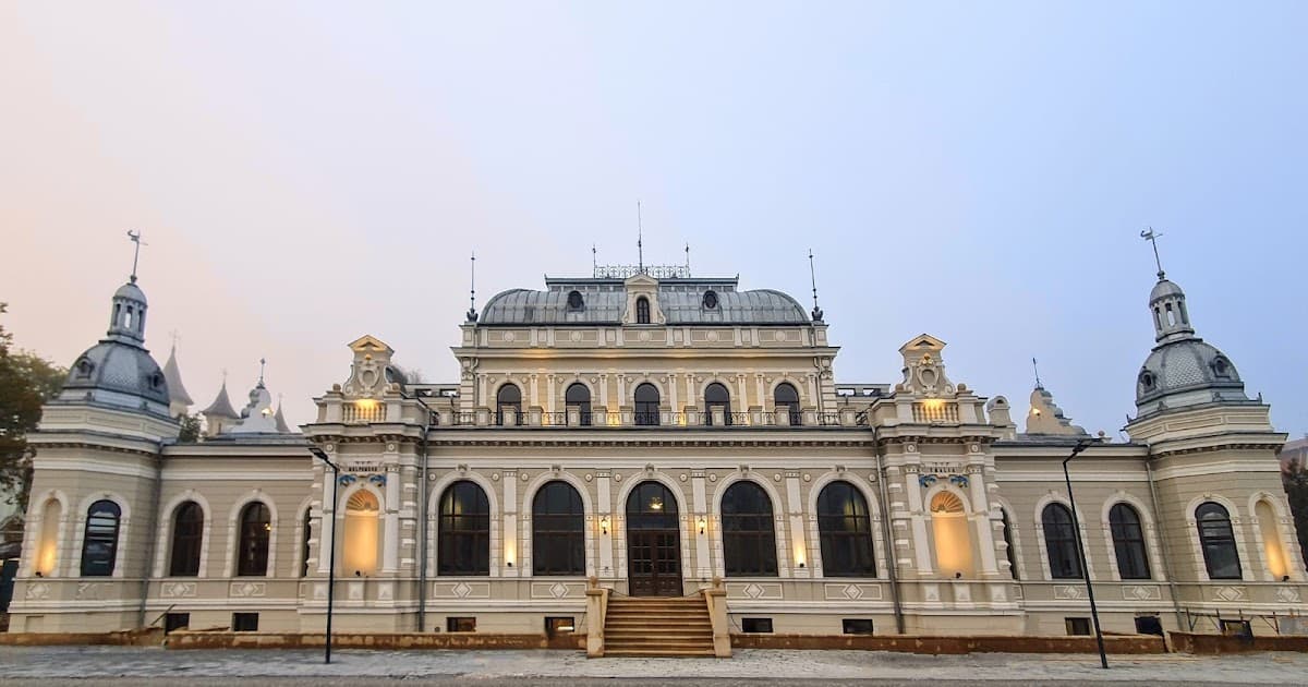 The restored Casino of the Baths in Vatra Dornei.